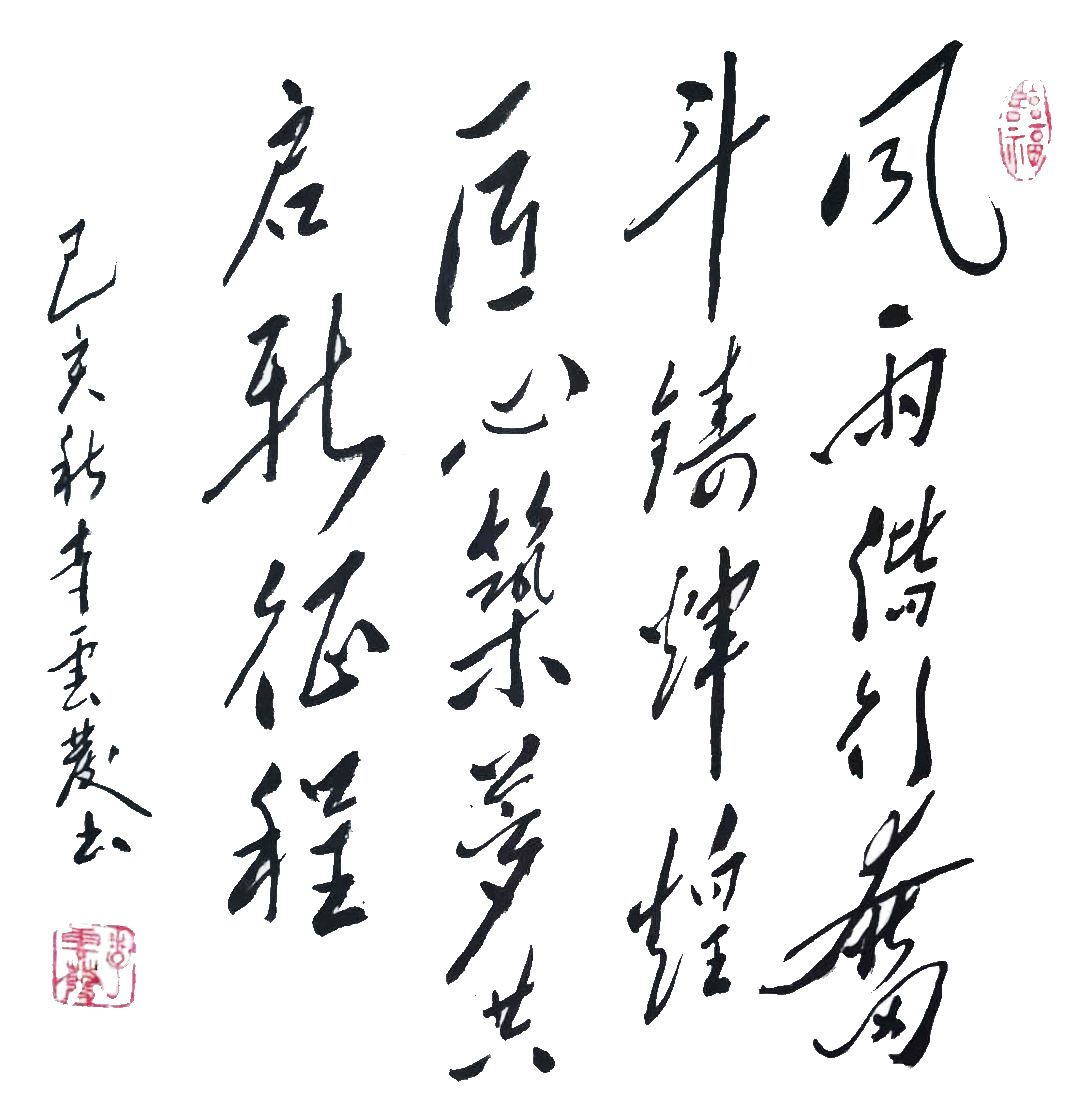 風(fēng)雨偕行奮斗鑄輝煌——李云發(fā)書法